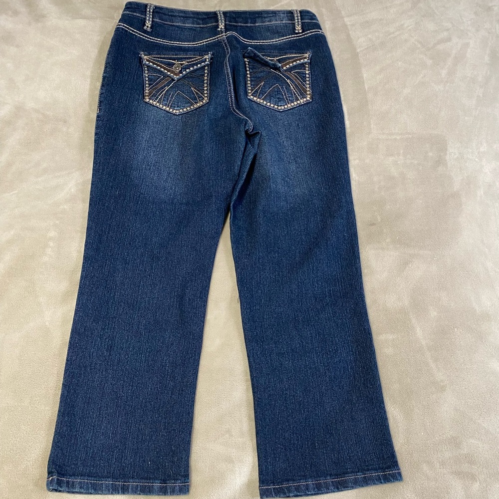 Salt Works Medium‎ Rise Crop Jeans - Picture 9 of 13